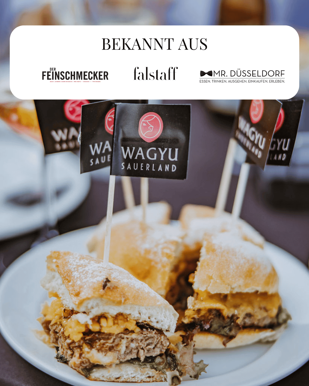 Wagyu Feinschmecker, Wagyu Falstaff, Empfohlen von Feinschmecker