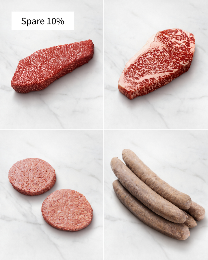 Wagyu Rumpsteak im Probier Paket, Roastbeef Kobe 