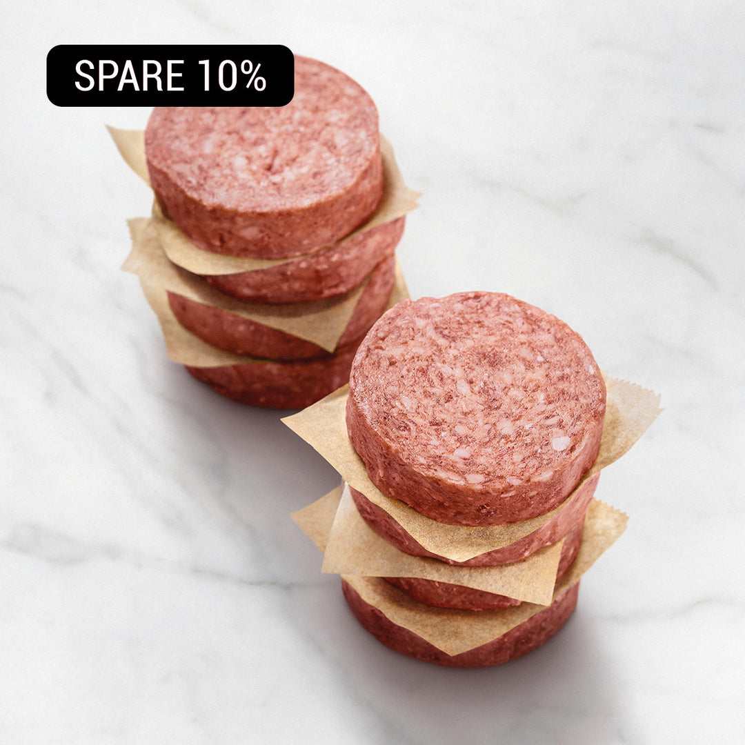 Wagyu Sauerland Mini Burger, Mini Patty, gestapelt, Mini Wagyu Beef Patties grillen, Wagyu Burger Bites, Wagyu Beef Mini Burger Grill Packs